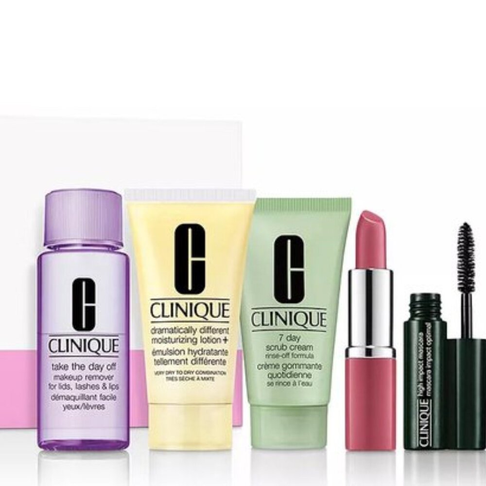 Clinique Gift Purchase 5 piece summer heros makeup NEW reg.$56.00